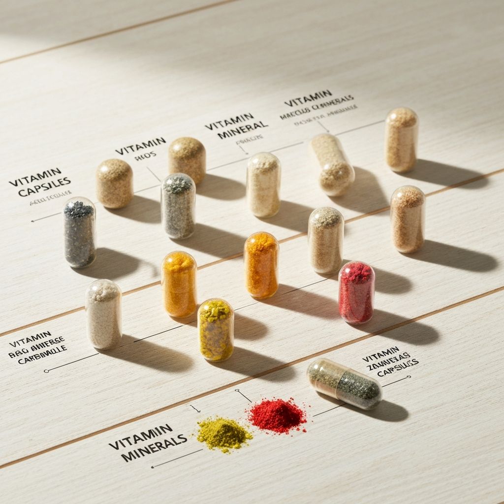 Vitamins and minerals